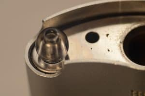 close up Sidekick vaporizer mouthpiece and bowl